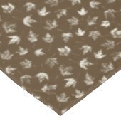 秋の葉Mapleの茶色 – シームレスなパターン。 テーブルクロス (アングル)