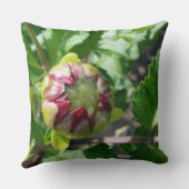 秋の蕾 クッション (裏面)