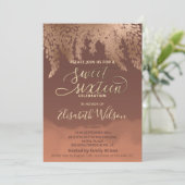 秋の藤シナモンカンタローペの水彩 招待状 (スタンド正面)