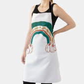 秋の虹 エプロン (インサイチュ)