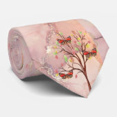 秋の蝶と木のイベントでのアッシャーのネクタイ ネクタイ (ロール)