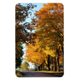 『秋の街路の色』 マグネット