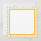 秋の装いのクマのポストカード (裏面)