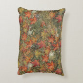 秋の装飾用クッションコーヒーマグフラスコピラーキャンドル アクセントクッション (裏面(縦))