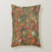 秋の装飾用クッションコーヒーマグフラスコピラーキャンドル アクセントクッション (正面(垂直))