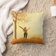 秋の装飾用クッション