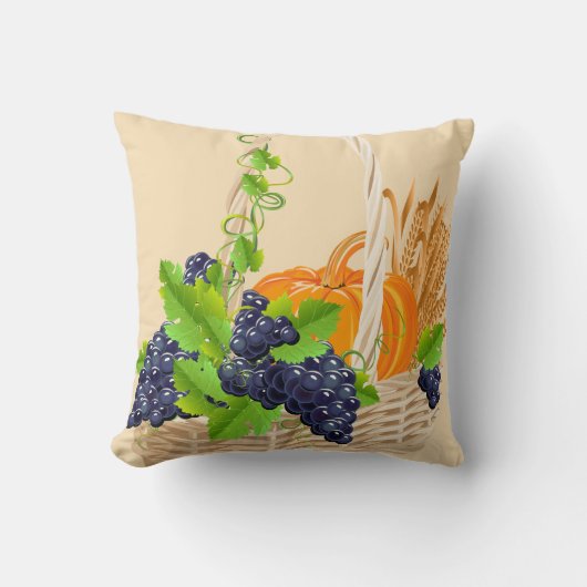 秋の装飾用クッション クッション (正面)