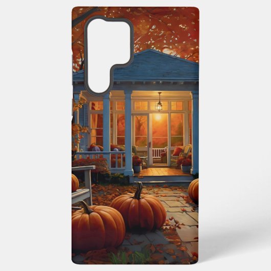 秋の裏庭 SAMSUNG GALAXYケース (裏面)