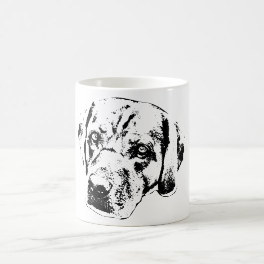 秋の視線、忠実なハート コーヒーマグカップ (中央)