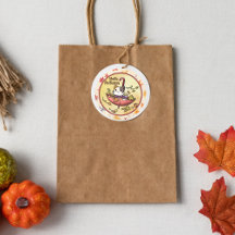 秋の訪ねでかわいい猫は傘に乗って