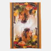 秋の設定 キッチンタオル (縦)