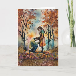 秋の許し謝罪カード シーズンカード