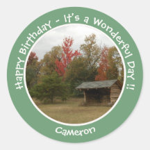 秋の誕生日パーティーのアイテムにリーンtoアディロンドック