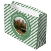 秋の誕生日パーティーのアイテムにリーンtoアディロンドック ラージペーパーバッグ (裏面アングル)