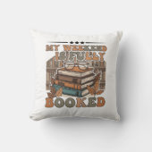 秋の読書週間デザイン クッション (正面)