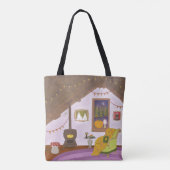 秋の読部屋のトートバッグ トートバッグ (裏面)