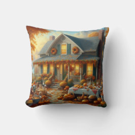 秋の豊かさをコジーなチャームで祝おう クッション