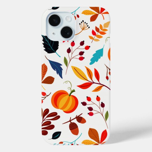 秋の豊かなカスタム Case-Mate iPhoneケース (裏面)