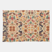 秋の豊富 キッチンタオル (横)