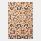 秋の豊富 キッチンタオル (縦)