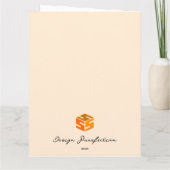 秋の豊穣 カード (裏面)