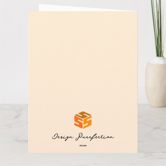 秋の豊穣 カード (裏面)