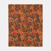 秋の財宝フリースブランケット フリースブランケット (正面)