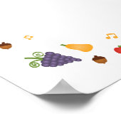 秋の資金集めポスター11x17風景 ポスター (角)