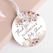 秋の赤ちゃんシャワーの葉パンプキ感謝していンユー フェイバータグ