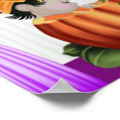 秋の赤ちゃんシャワーポスター ポスター (角)