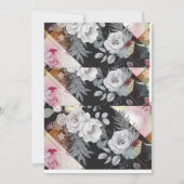 「秋の赤ちゃんシャワー招待状（水彩付） 招待状 (裏面)