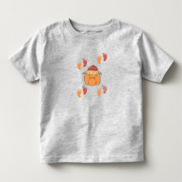 秋の赤ちゃんTシャツ トドラーTシャツ