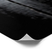 秋の赤 ポスター (角)