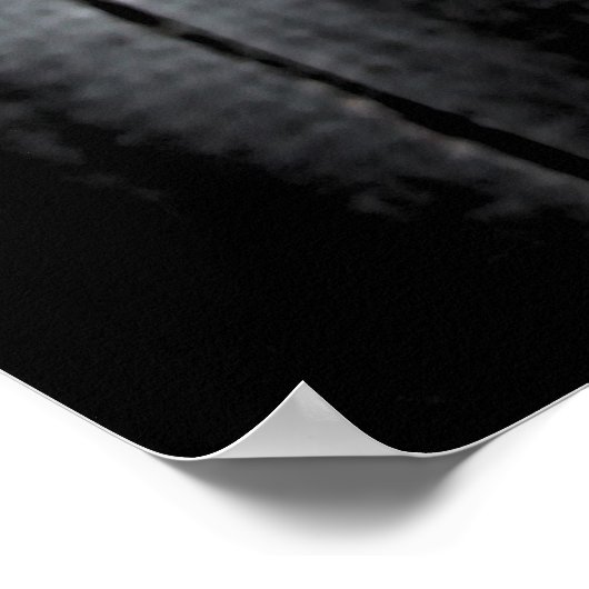 秋の赤 ポスター (角)