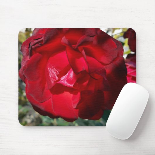 秋の赤 マウスパッド (マウス)