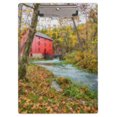 秋の路地 クリップボード (正面)