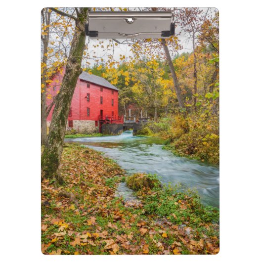 秋の路地 クリップボード (正面)