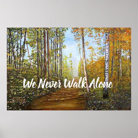 秋の路 ポスター (正面)