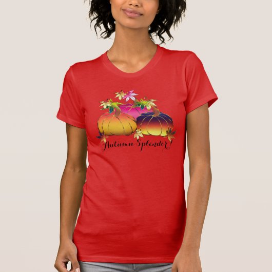 秋の輝きの奇想天外 Tシャツ (正面)
