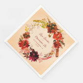 秋の輝き秋フローラ結婚リース (コーナー)