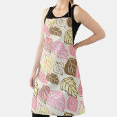 秋の輝き:葉の継ぎ目のないパターン エプロン (インサイチュ)