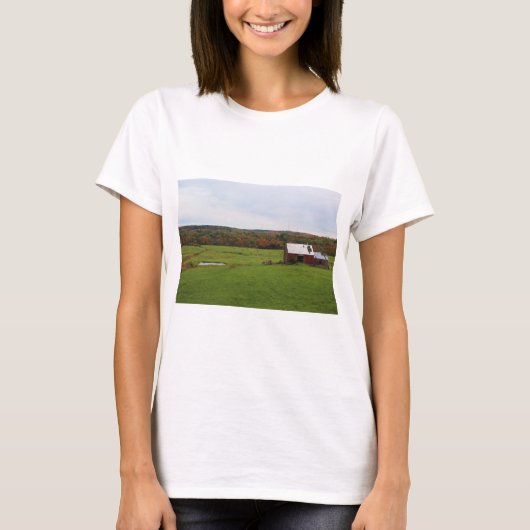 秋の農場 Tシャツ (正面)