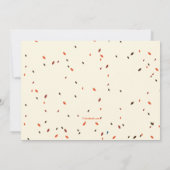 秋の近隣の移動発表 案内状 (裏面)