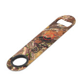 秋の迷彩柄の利得のハンター スピード栓抜き (正面アングル)