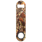 秋の迷彩柄の利得のハンター スピード栓抜き (裏面)