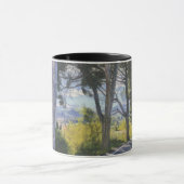 秋の道のマグカップ マグカップ (中央)