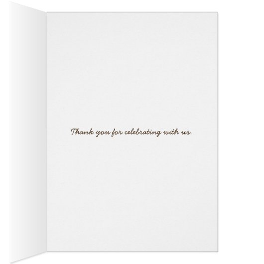 秋の道の葉カエデの素朴な結婚あなた感謝していのこと (内側 (右))