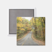 秋の道路磁石 マグネット (正面/裏面)