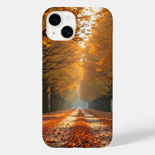 秋の道路電話事件 Case-Mate iPhoneケース (裏面)