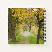 秋の道 ノートブック (裏面)